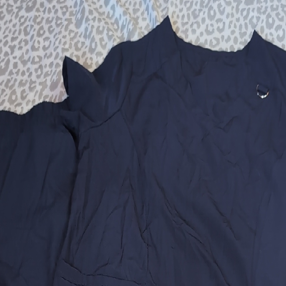 Navy Blue Scrub Set